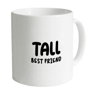 Short Best Friend Mug Mug A / White Clock Canvas