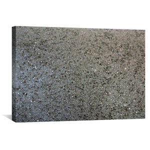 Silver Glam Canvas Art Clock Canvas