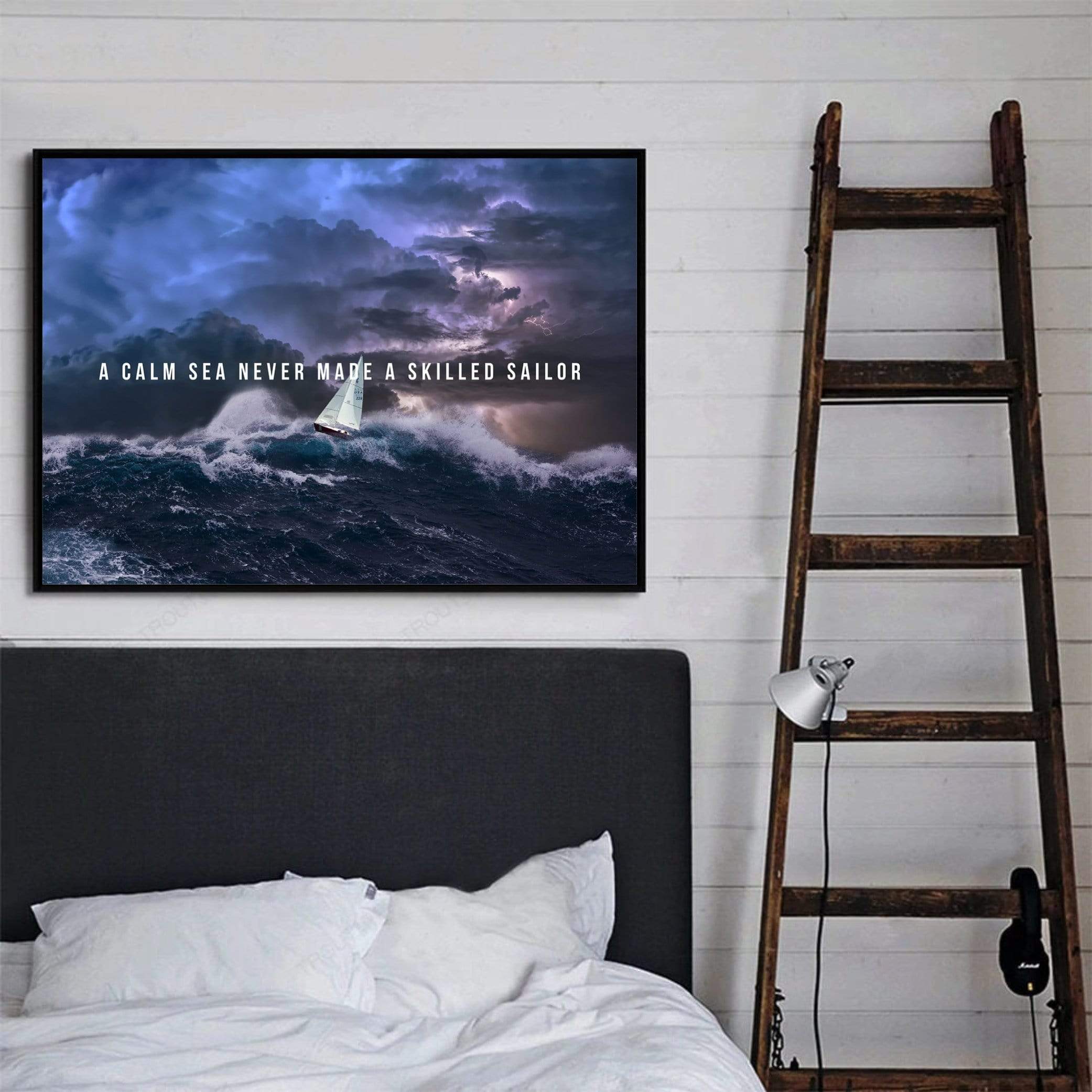 Skilled Sailor Canvas Art Clock Canvas