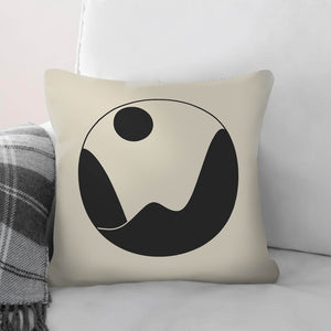 Sky Cycle A Cushion Cushion 45 x 45cm Clock Canvas