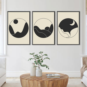 Sky Cycle Canvas Art Clock Canvas