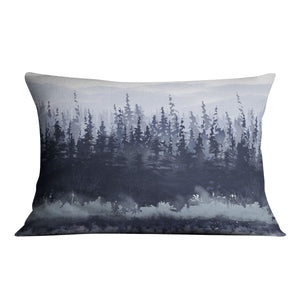 Slated Forest Cushion Cushion Cushion Landscape Clock Canvas
