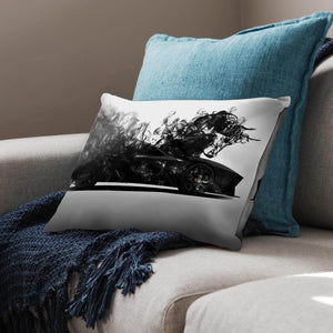 Smoke Screen Speed Cushion Cushion Cushion Landscape Clock Canvas