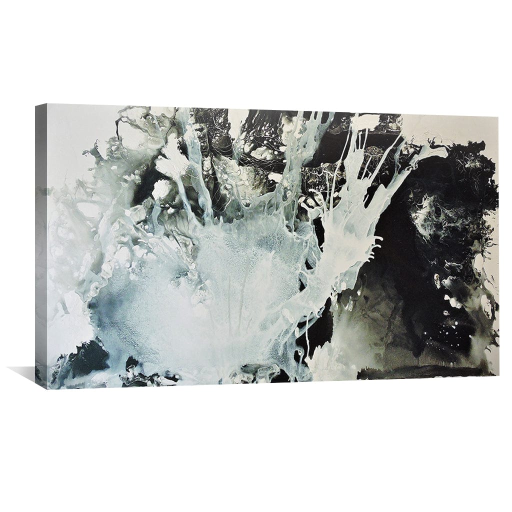 Snowy Trails Canvas Art Clock Canvas
