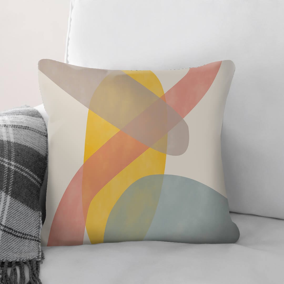 Soft Pallet C Cushion Cushion 45 x 45cm Clock Canvas
