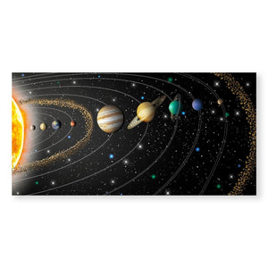 Solar Order Canvas Art Clock Canvas