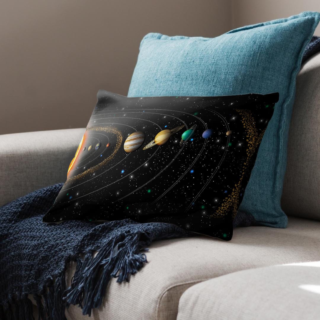 Solar Order Cushion Cushion Cushion Landscape Clock Canvas