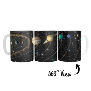 Solar Order Mug Mug White Clock Canvas