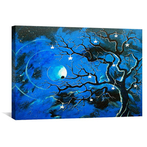Some Enchanted Evening Canvas Art Clock Canvas