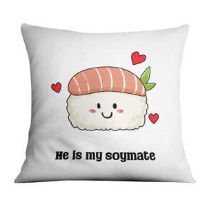 Soy Mates Cushion Cushion A / 45 x 45cm Clock Canvas