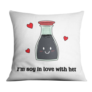 Soy Mates Cushion Cushion B / 45 x 45cm Clock Canvas