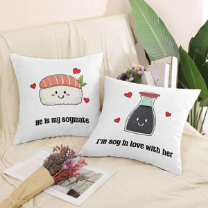 Soy Mates Cushion Cushion Clock Canvas
