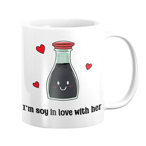 Soy Mates Mug Mug Clock Canvas