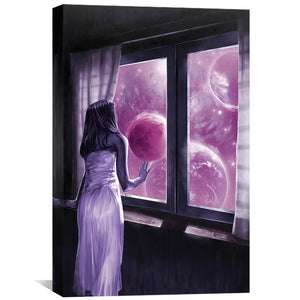 Space Fantasy Canvas Art 30 x 45cm / Unframed Canvas Print Clock Canvas