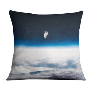 Space Float Cushion Cushion Cushion Square Clock Canvas
