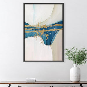 Spirited Painting 1 Oil Painting Oil 30 x 45cm / Oil Painting Clock Canvas