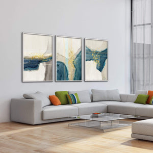 Spiritual Abstract Canvas Art Clock Canvas