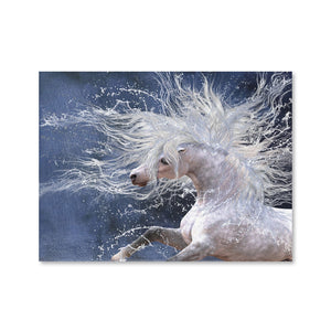 Splash Canvas Art Clock Canvas