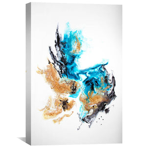 Staghorn Canvas Art 30 x 45cm / Unframed Canvas Print Clock Canvas