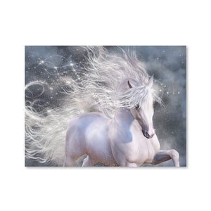 Stardust Canvas Art Clock Canvas