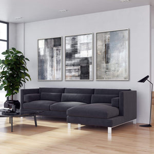 Stone Canvas Art Clock Canvas