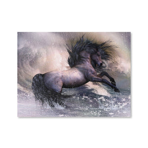 Storm Front Canvas Art Clock Canvas