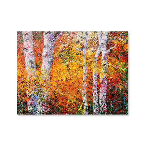 Strength Amongst Colors Canvas Art Clock Canvas