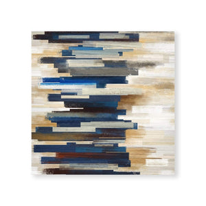 Structured Stacking Canvas Art Clock Canvas