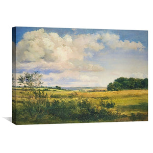 Sunlit Clouds Canvas Art Clock Canvas