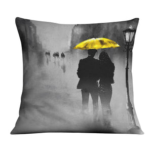 Sunshine In The Rain Cushion Cushion Cushion Square Clock Canvas