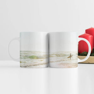 Surfer Paradise Mug Mug White Clock Canvas
