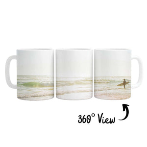 Surfer Paradise Mug Mug White Clock Canvas