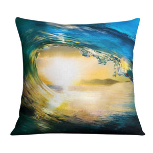 Swell Cushion Cushion Cushion Square Clock Canvas
