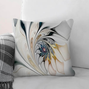 Swirling Beauty B Cushion Cushion Cushion Square Clock Canvas