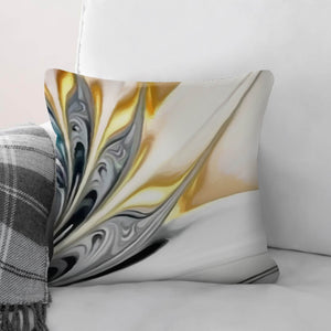 Swirling Beauty C Cushion Cushion Cushion Square Clock Canvas