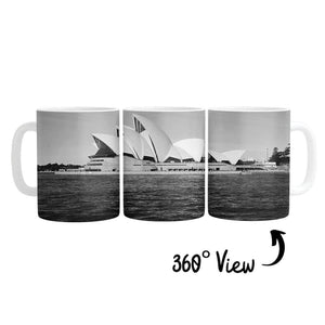 Sydney Opera House Mug Mug White Clock Canvas
