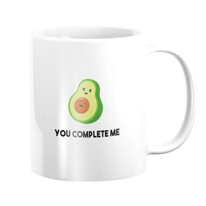 Taco and Avo Mug Mug Clock Canvas