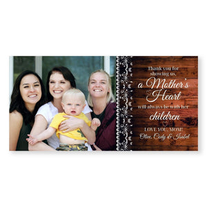 Thank You Mom Canvas Art Clock Canvas