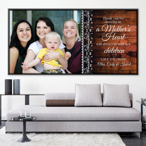 Thank You Mom Canvas Art Clock Canvas