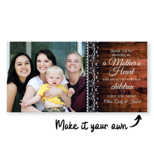 Thank You Mom Canvas Art Clock Canvas