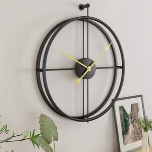 The Golden Circle Clock Clock Canvas