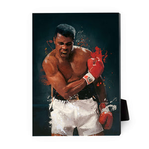 The Greatest Desktop Canvas Desktop Canvas 13 x 18cm Clock Canvas