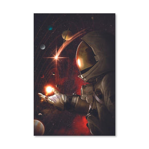 The Stars in Your Hand Canvas Art Clock Canvas