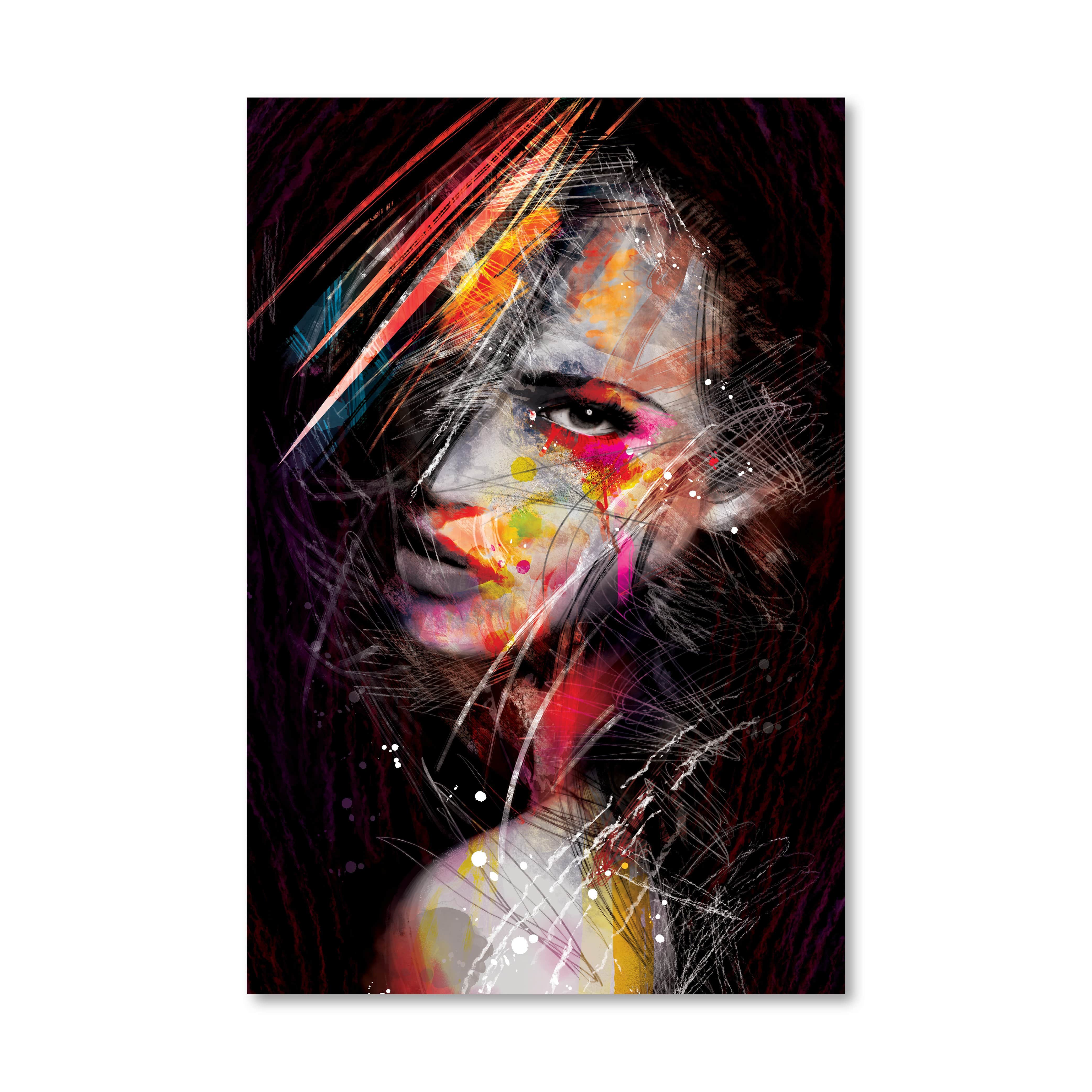 The Strong Minded Woman Canvas Art Clock Canvas