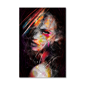 The Strong Minded Woman Canvas Art Clock Canvas