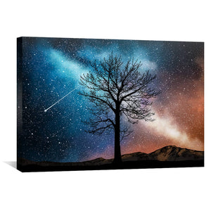 Tranquil Sky Canvas Art 45 x 30cm / Unframed Canvas Print Clock Canvas