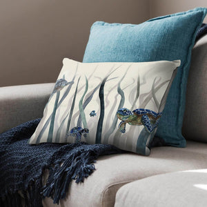 Tranquil Turtles Cushion Cushion Cushion Landscape Clock Canvas