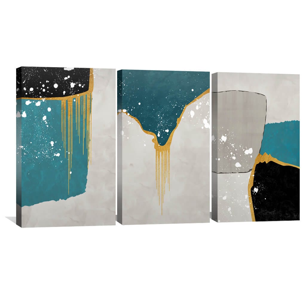Transession Canvas Art Clock Canvas