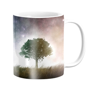 Tree of Light Mug Mug White Clock Canvas
