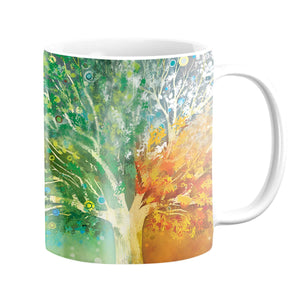 Tree Stages Mug Mug White Clock Canvas